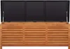 vidaXL Coffre de jardin 150x50x55 cm en bois massif Voir les images du produit 12