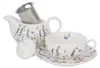 Duo | Teeservice - Tasse + Kanne - Porzellan - Cremeweiß - Produktbild-Vorschau 2