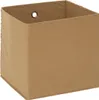 Aufbewahrung Korb Stoff braun 31x31x31 cm Produktbild-Vorschau 4