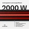 Klarstein Infrarot Wandheizung 2000W – Wandmontage, IP65, 9 Produktbild-Vorschau 2