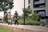 DYU D3F Skladací elektrický bicykel, 14" 36V e-bike, 3 Náhľad obrázku produktu 13
