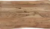 vidaXL Esstisch 140 x 80 x 76 cm Massivholz Akazie Produktbild-Vorschau 2