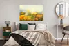 MuchoWow® Poster Blumen - Landschaft - Gelb 120x80 cm - Produktbild-Vorschau 4