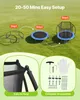 SucceBuy Outdoor-Trampolin Bodentrampolin 244 x 244 cm mit Produktbild-Vorschau 6