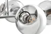 NOWA Hängeleuchte Metall Nickel matt, Glas rauchfarben, Produktbild-Vorschau 3