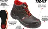A diagram of a work boot with various parts labeled. Produktbild-Vorschau