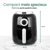 Emerio friteuse à air – 3,2 L – 1450 W – thermostat Voir les images du produit 7