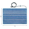 17/5 Heizteppich Chenille Blue Produktbild-Vorschau 3