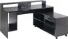 Gaming-Eckschreibtisch - Schwarz matt - 160 x 70 cm - inkl. Produktbild-Vorschau 9
