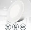 sada 6 LED vestavných bodových svítidel 230V LED vestavná Náhled obrázku produktu 7