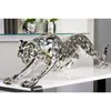 Gilde Figur, Gepard, Kunstharz, silberfarben, VE 1, L. 47.3 Podgląd zdjęcia produktu 3