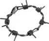 etNox hard and heavy Armband Uni Stacheldraht silberfarben Produktbild-Vorschau 2