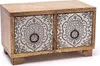 Ladekast Mandala Print - 24,5x12,5x15,5cm Productafbeelding-voorbeeld 1
