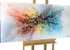 Monica Mirafiori I 100% DIPINTO A MANO I Pittura "Universo" Anteprima dell’immagine prodotto 8