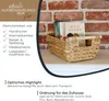 HMF Aufbewahrungskorb geflochten aus Wasserhyazinthe, Produktbild-Vorschau 3