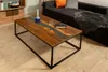 Couchtisch Beistelltisch 120 x 70 cm Akazie massiv mit Produktbild-Vorschau 3