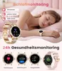 Elegante Smartwatch Damen mit Telefonfunktion 2026 Gold Produktbild-Vorschau 8