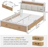 KIMENICH Bett 160x200 cm, Metallbett Bettgestell mit Produktbild-Vorschau 7