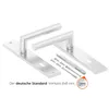 Edelstahl Türbeschlag BAUHAUS BB-Langschildgarnitur für Produktbild-Vorschau 6