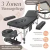 KESSER® Lit de massage mobile pliable, 3 zones, réglable en Voir les images du produit 3