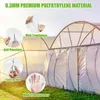 2m x 10m Polyethylenfolie Transparent Gewächshausfolie, Produktbild-Vorschau 2