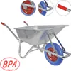 BPA Schubkarre pannensicher Vollgummirad Bauschubkarre Produktbild-Vorschau 2