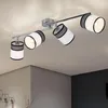 Lampa do salonu, elastyczne punkty, tkanina, L 88cm, DAVIE Podgląd zdjęcia produktu 5