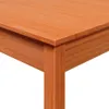 Tavolo da pranzo wax brown 55x55x75 cm in legno di pino Anteprima dell’immagine prodotto 7