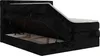 MKS MEBLE Boxspringbett 200x200 Schwarz Cord, Boxspringbett Produktbild-Vorschau 7