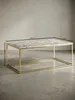 Technische Zeichnung des Couchtischs mit exakten Maßen: Länge 100 cm, Breite 60 cm und Höhe 40 cm für eine perfekte Planung im Wohnzimmer._#sku_SAFWL6.606# Produktbild-Vorschau