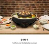 Klarstein Szechuan - Hot Pot und Grillplatte, Hot Pot Topf Produktbild-Vorschau 2