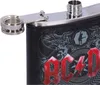 Nemesis Now Ac/dc Schwarzes Eis Flachmann    One Size Produktbild-Vorschau 5