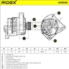 RIDEX 4G0245, alternátor, generátor, LiMa, 70A, 14V, pro Náhled obrázku produktu 6