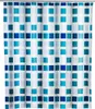 WENKO Dusch Vorhang Badewannen inkl. Ringe Textil 180x200 Produktbild-Vorschau 1