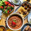 com-four® Premium Schokoladenfondue-Set - Keramikschale mit Produktbild-Vorschau 2