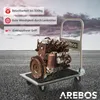 Skládací plošinový vozík AREBOS | pomůcka pro přepravu do Náhled obrázku produktu 10