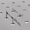 A close-up view of a perforated metal surface with measurement annotations. Náhľad obrázku produktu