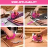 ValueMax 3-in-1 Handtacker Set mit 2000 Klammern, Rosa Produktbild-Vorschau 8