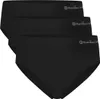 Bamboo Basics Nahtloser Full Slip Belle - Black - 3-Pack, Produktbild-Vorschau 12