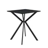 [en.casa] Esstisch - Schwarz 60x60x75cm - Podgląd zdjęcia produktu 2