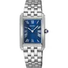 Seiko SWR085P1 Montre Femme Rectangulaire Acier/Bleu Voir les images du produit 1