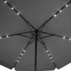 KINGSLEEVE® Parasol de jardin extérieur LED solaire 330cm Voir les images du produit 3