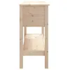 vidaXL Konsolentisch 100x35x75 cm Massivholz Kiefer Produktbild-Vorschau 11