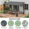 Gartenpavillon, Pergola, mit Schiebedach, Vorhängen, Produktbild-Vorschau 7