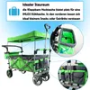 IMLEX Bollerwagen faltbar mit Dach IM-4268 Grün | Hohe Produktbild-Vorschau 5