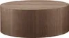 A round wooden coffee table. Produktbild-Vorschau