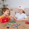 Malý Zubař – Dřevěný Vzdělávací Kufřík 3+ se Zuby, Náhled obrázku produktu 4