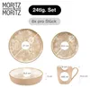 Moritz & Moritz MARIELLA Steingut Geschirrset 6 Personen Produktbild-Vorschau 2