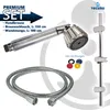 tecuro Brauseset Crystal-60 - mit Handbrause stufenlos Produktbild-Vorschau 4
