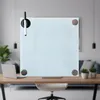 Melko Whiteboard Glastafel mit 3 Magneten Stift Memo Produktbild-Vorschau 1